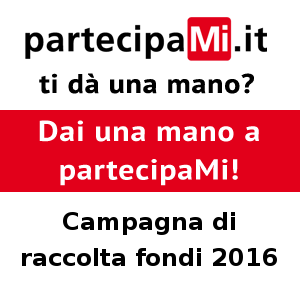 partecipaMi: campagna di raccolta fondi 2016